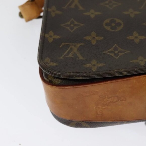 LOUIS VUITTON Monogram Cartesier MM Shoulder Bag M51253 LV Auth BA3130 - Picture 3 of 16